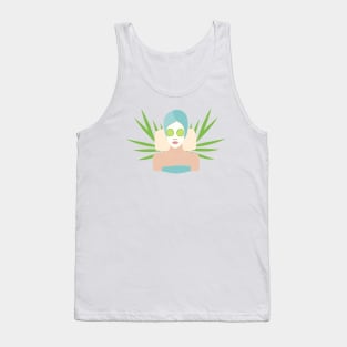 Masked Portrait Tank Top